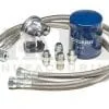 Sikky LS Swap Oil Filter Relocation Kit w/ 36" lines