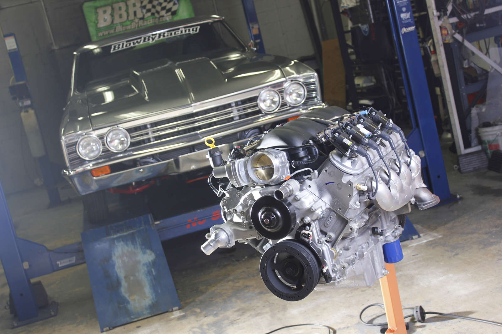 GM / Chevy LS 6.2L Drag Racing Crate Engine | Free Shipping | SIKKY